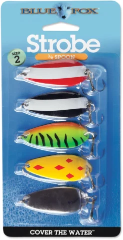 Blue Fox Classic Strobe Tear Drop Spoon Kit