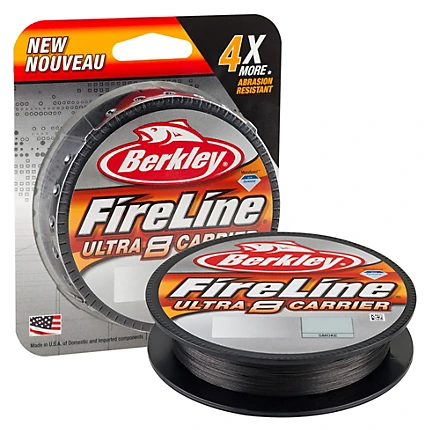 Berkley FireLine Ultra 8 Smoke Braided Superline 1 Berkley FireLine Ultra 8 Smoke Braided Superline