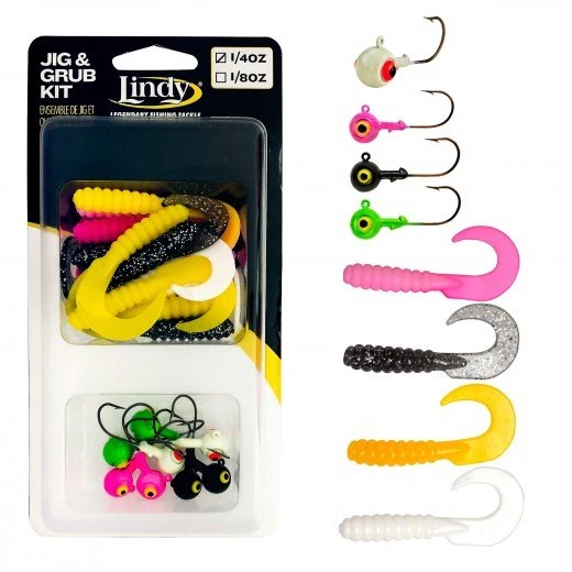 Lindy Jig And Grub Kit 2 Lindy Jig And Grub Kit - Image 2