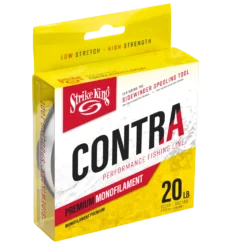 Strike King Contra Monofilament 330 Yards Clear -Fishing Equipment 39581451812953