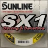 Sunline SX1 Braid High-Vis Yellow Leader 125 Yd