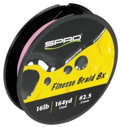 SPRO Finesse Braid 8x Flash Pink 164 Yards -Fishing Equipment 39781706170457