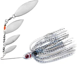Booyah Super Shad 3/8 Oz Quad Spinnerbait -Fishing Equipment 40405768601689