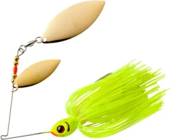 Booyah Double Willow Blade Spinnerbait -Fishing Equipment BYBW12617 chartreuse