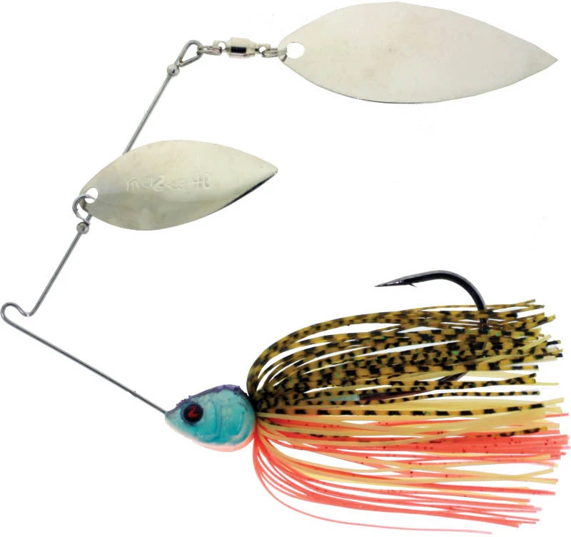 River2Sea Ish Monroe Bling Double Willow Spinnerbait 1/2 Oz. 1 River2Sea Ish Monroe Bling Double Willow Spinnerbait 1/2 Oz.