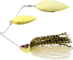 River2Sea Ish Monroe Bling Double Willow Spinnerbait 3/8 Oz. -Fishing Equipment Bling09GoldenShiner a387c001 d323 4755 90df 4bc1a773ffce