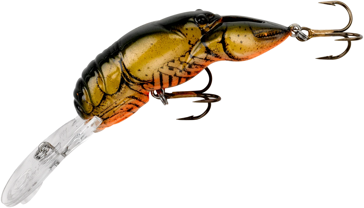 Rebel Deep Wee Crawfish Lure 2 3/8 Inch Medium Diving Crankbait 5 Rebel Deep Wee Crawfish Lure 2 3/8 Inch Medium Diving Crankbait - Image 5