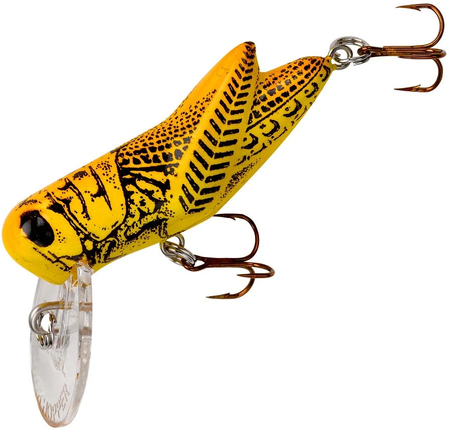 Rebel Crickhopper 1 1/2 Inch Ultralight Waking Crankbait 8 Rebel Crickhopper 1 1/2 Inch Ultralight Waking Crankbait - Image 8