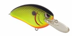 SPRO John Crews Little John MD 50 Crankbait -Fishing Equipment SLJM50CBB ChartreuseBlackBack