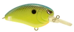 SPRO John Crews Little John MD 50 Crankbait -Fishing Equipment SLJM50CBL ChartreuseBlue