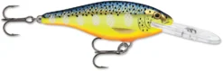 Rapala Shad Rap 1 1/2 Inch Medium Diving Crankbait SR04 -Fishing Equipment SR HS
