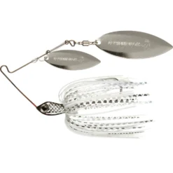 Terminator Super Stainless Spinnerbait Double Willow 3/8 Oz. -Fishing Equipment Silver Shad WW NN 2f6f43d6 21e0 4551 9d2f 589dcf448742