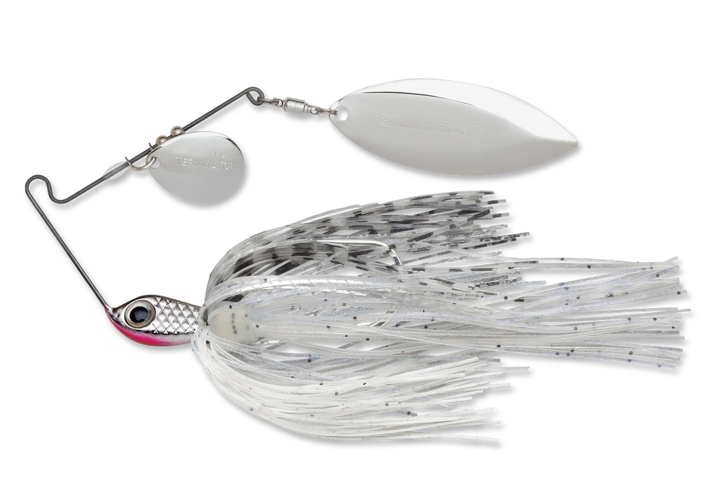 Terminator Stainless Pulse Skirt Spinnerbait Colorado Willow 1/2 Oz. 1 Terminator Stainless Pulse Skirt Spinnerbait Colorado Willow 1/2 Oz.