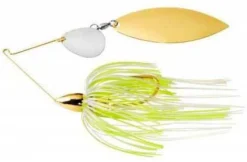 War Eagle Tandem Willow/Colorado Gold Frame Spinnerbait