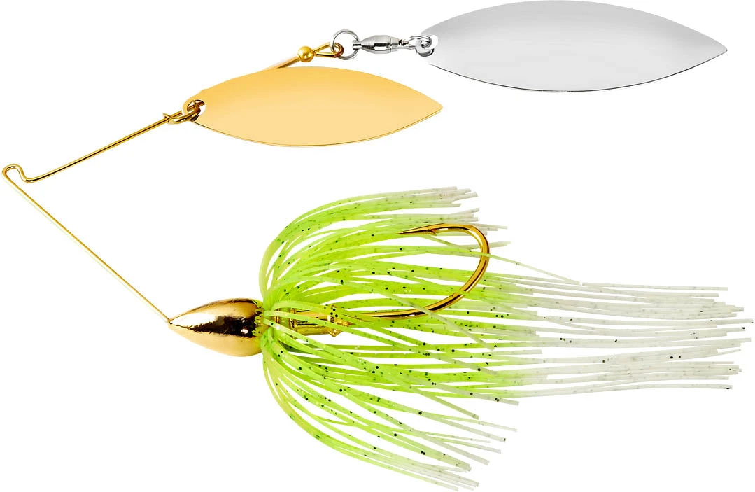War Eagle Double Willow Gold Frame Spinnerbait 15 War Eagle Double Willow Gold Frame Spinnerbait - Image 15