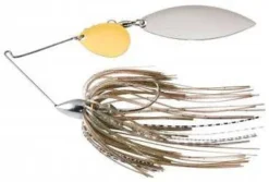 War Eagle Tandem Willow/Colorado Nickel Frame Spinnerbait -Fishing Equipment WE38NT04