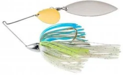 War Eagle Tandem Willow/Colorado Nickel Frame Spinnerbait -Fishing Equipment WE38NT19