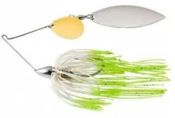 War Eagle Tandem Willow/Colorado Nickel Frame Spinnerbait -Fishing Equipment WE38NT25