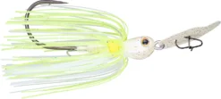 Strike King Thunder Cricket Vibrating Swim Jig -Fishing Equipment chartreuse blue glimmer