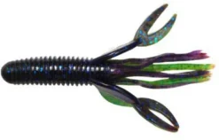 Big Bite Baits Craw Tube 4 Inch Soft Plastic 8 Pack -Fishing Equipment ct 2008