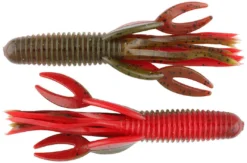 Big Bite Baits Craw Tube 4 Inch Soft Plastic 8 Pack -Fishing Equipment ct 2011