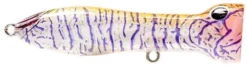 Nomad Design Chug Norris Freshwater/Inshore Popper -Fishing Equipment holographic purplse shrimp