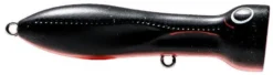 Nomad Design Chug Norris Freshwater/Inshore Popper -Fishing Equipment matte black red belly