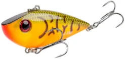 Strike King Red Eyed Shad Tungsten 2 Tap 1/2 Oz. Lipless Crankbait -Fishing Equipment orange belly craw