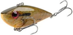 Strike King Red Eyed Shad Tungsten 2 Tap 1/2 Oz. Lipless Crankbait -Fishing Equipment orange bream