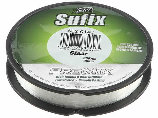 Sufix Pro Mix Clear Monofilament 330 Yards 1 Sufix Pro Mix Clear Monofilament 330 Yards